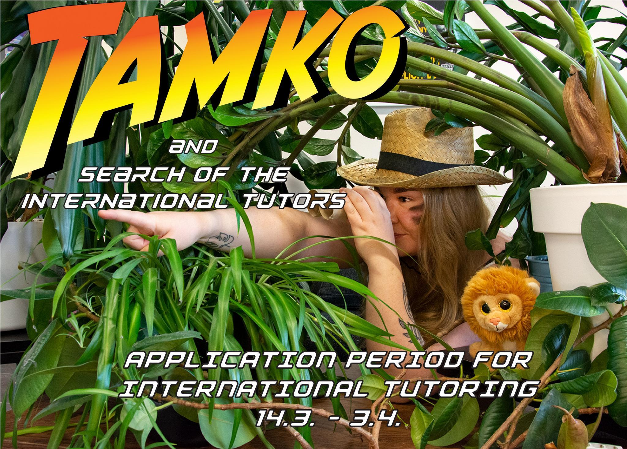 Tamko and search of the international tutors!
