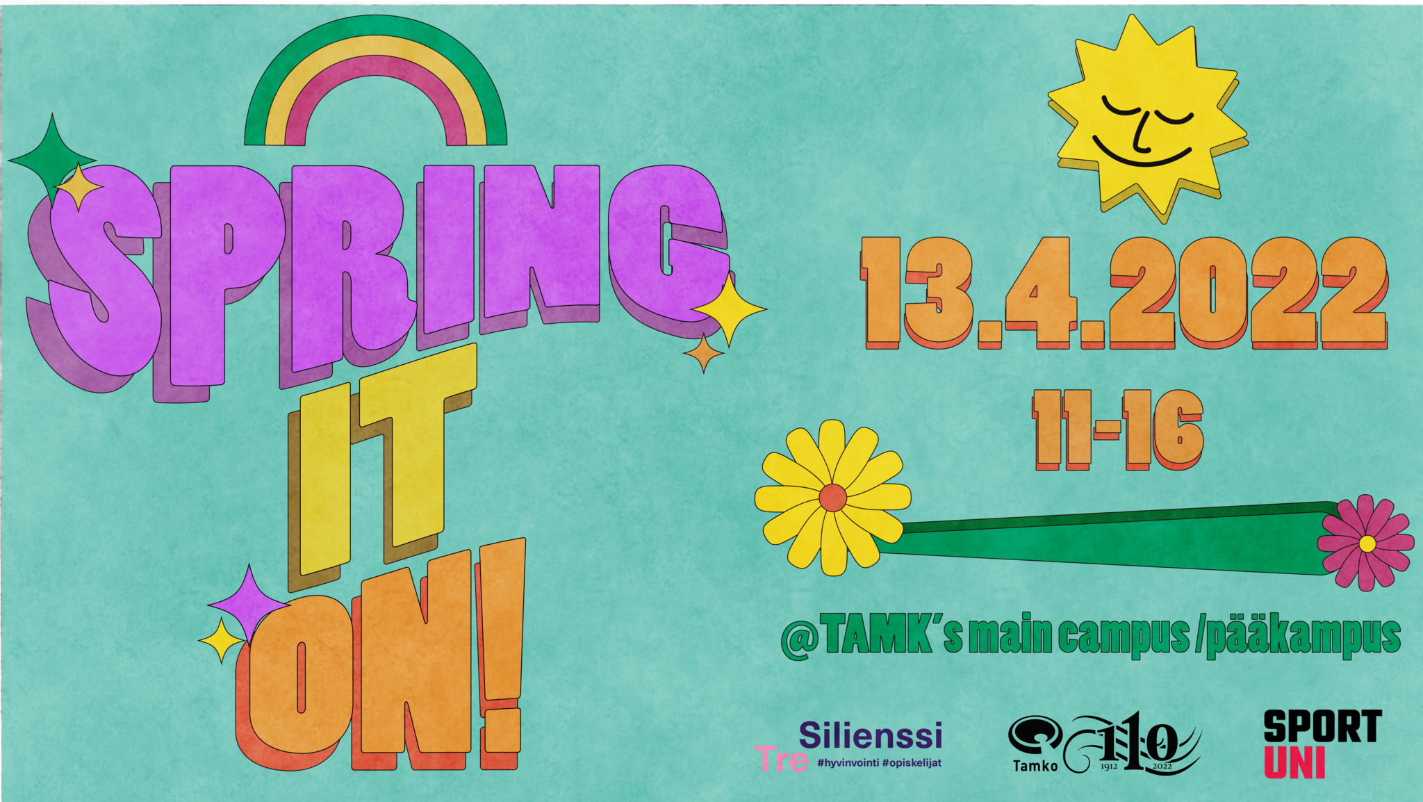 Spring it on! -spring event 13.4.!