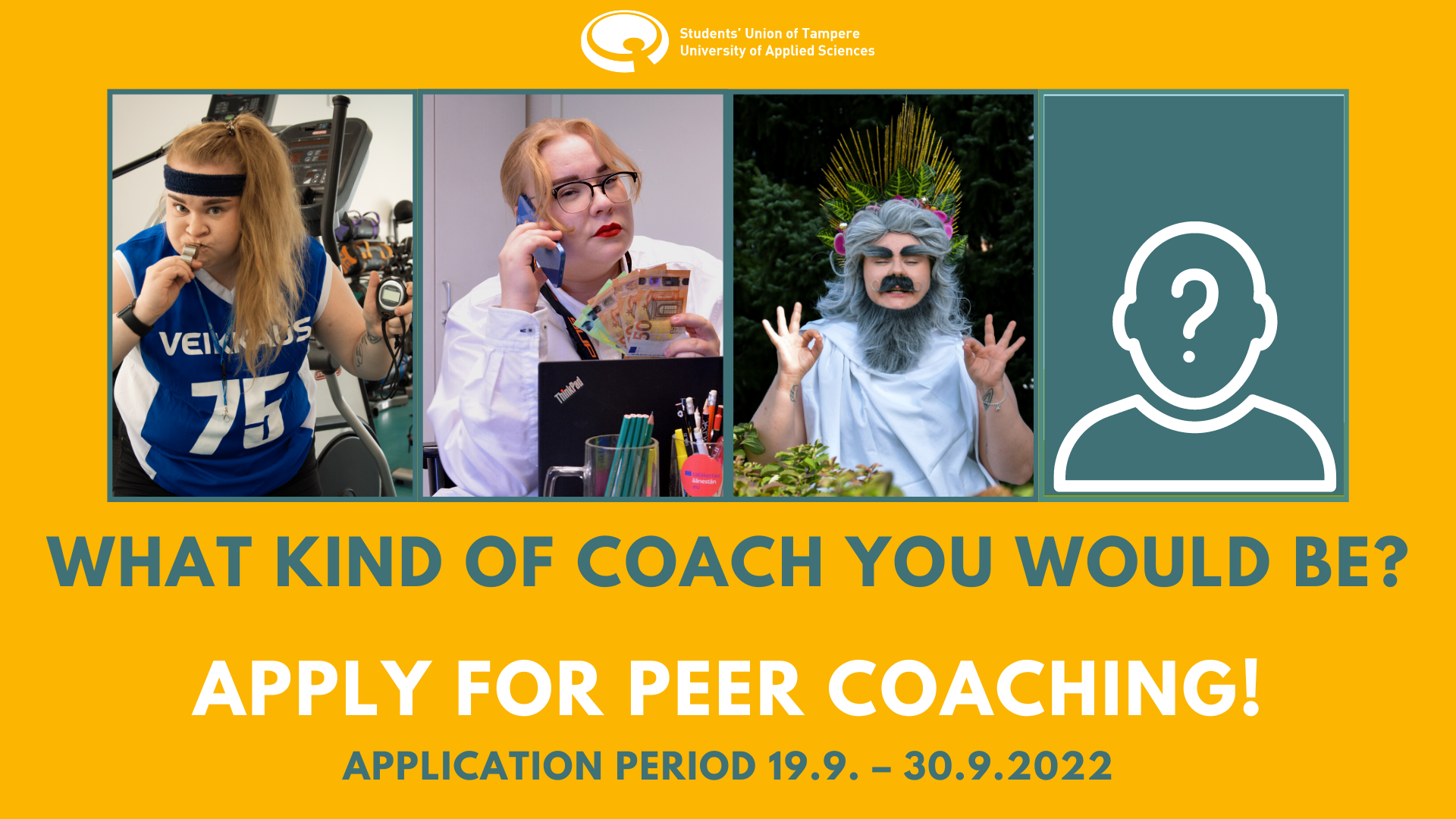 BECOME A PEER COACH! AUTUMN 2022 APPLICATION PERIOD HAS STARTED!