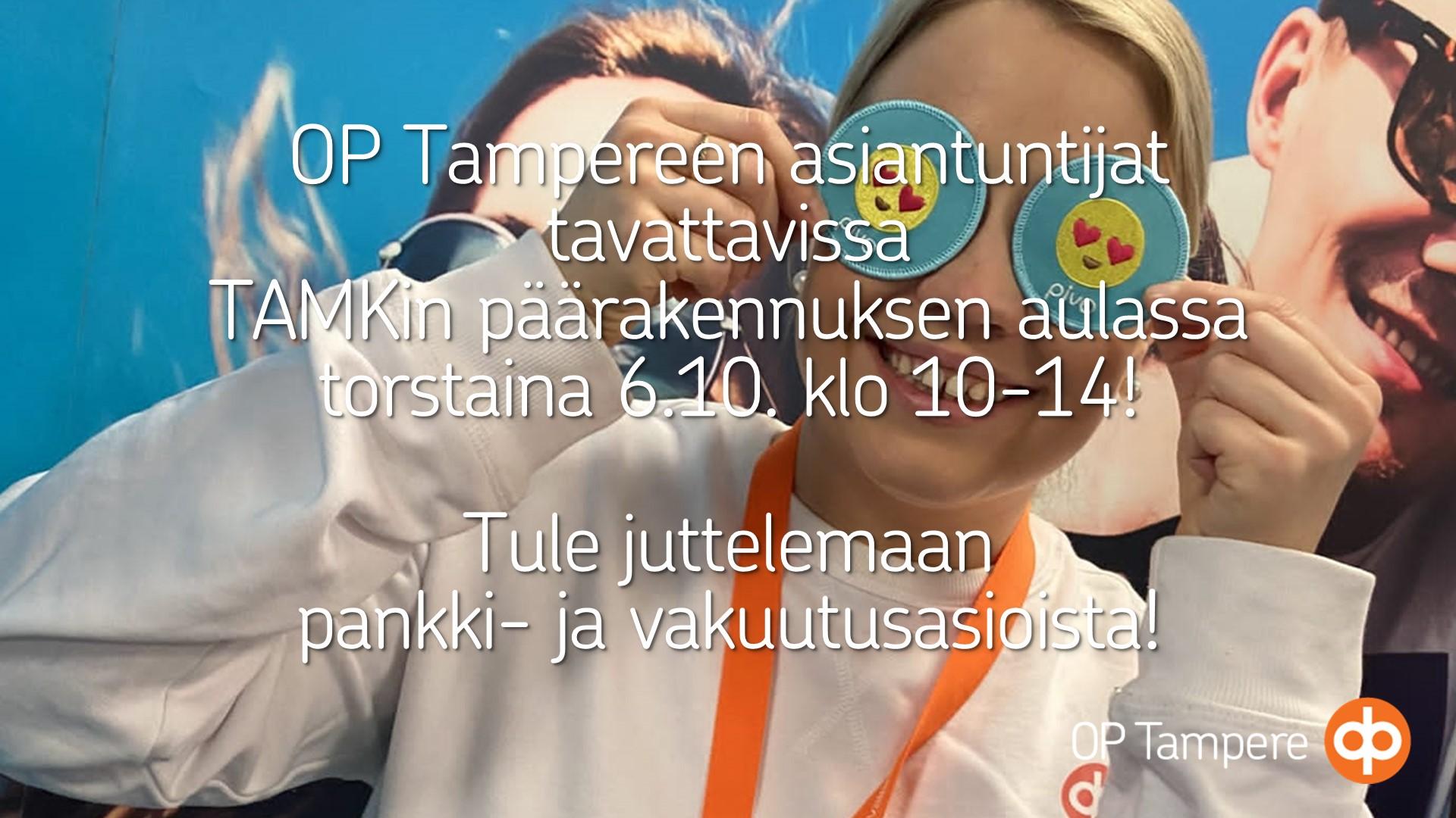 OP Tampereen kampuskiertue TAMKin pääkampuksella!