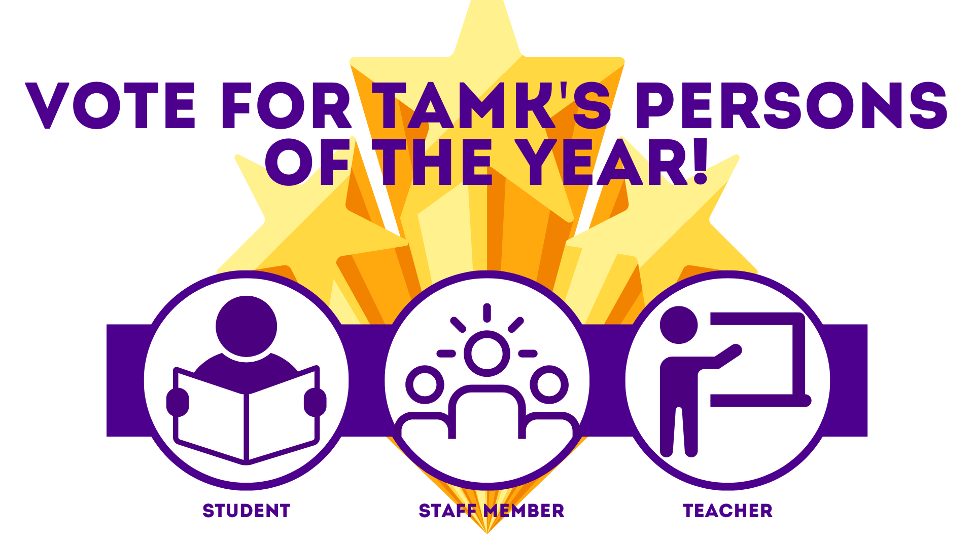 Vote for the TAMK’s student, staff member and teacher of the year!