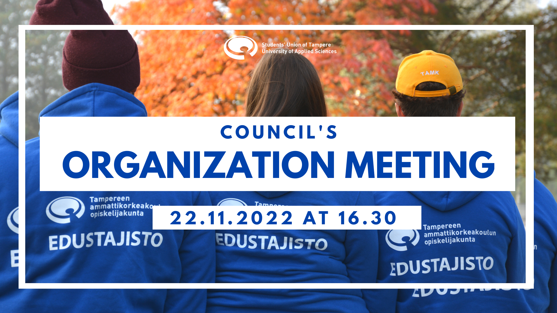 COUNCIL’S ORGANIZATION MEETING 22.11.2022