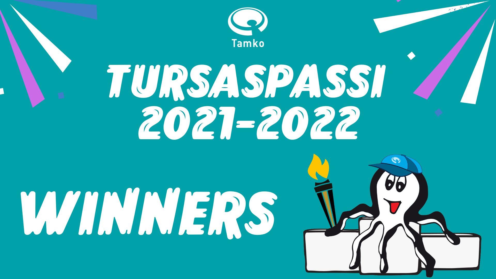 Tursaspassi 2021-2022 winners