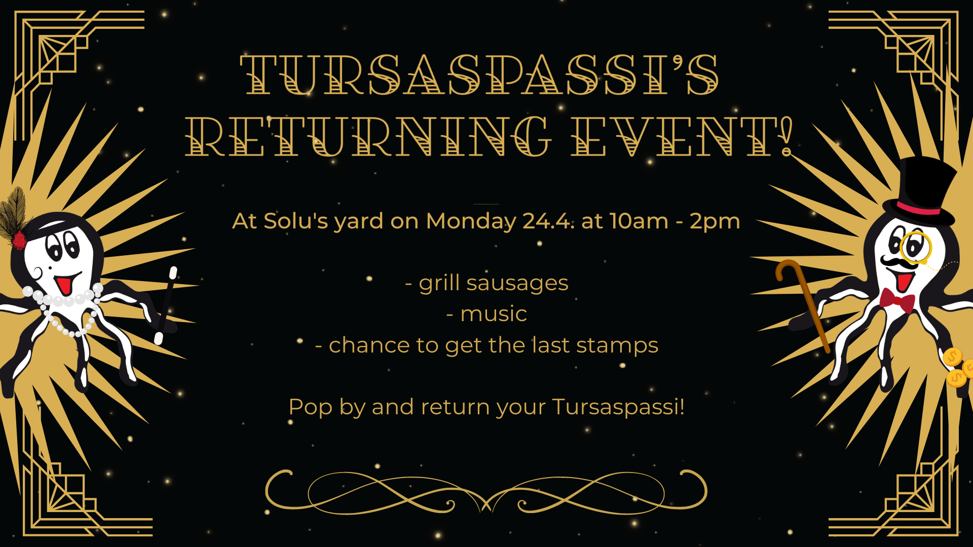 Tursaspassi returning event