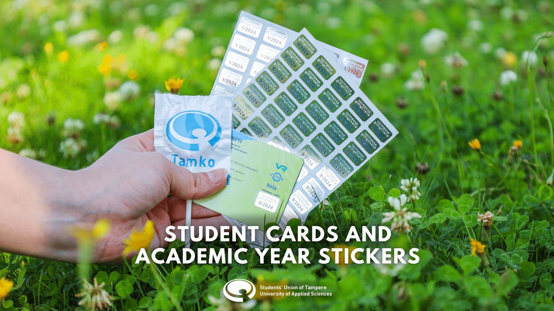 Student cards and academic year stickers