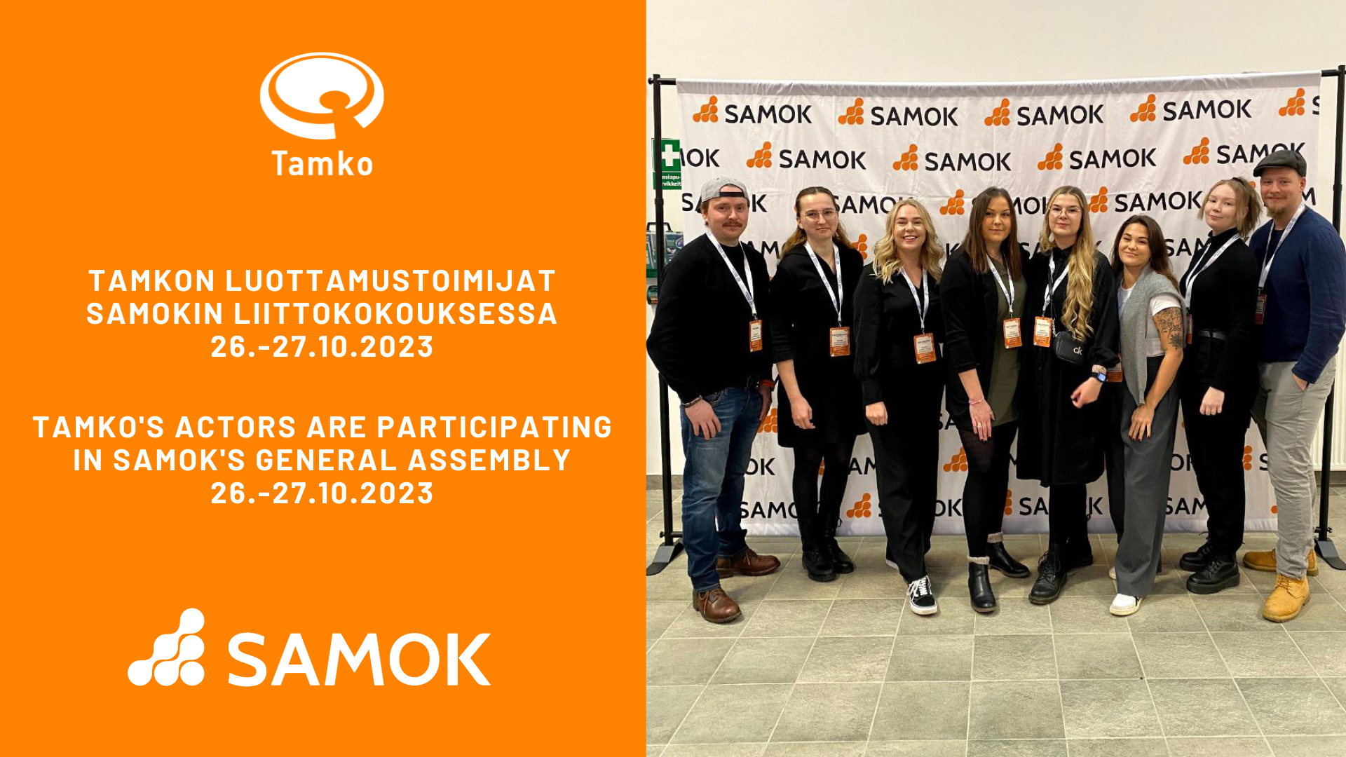 Tamko’s actors at SAMOK’s general assembly