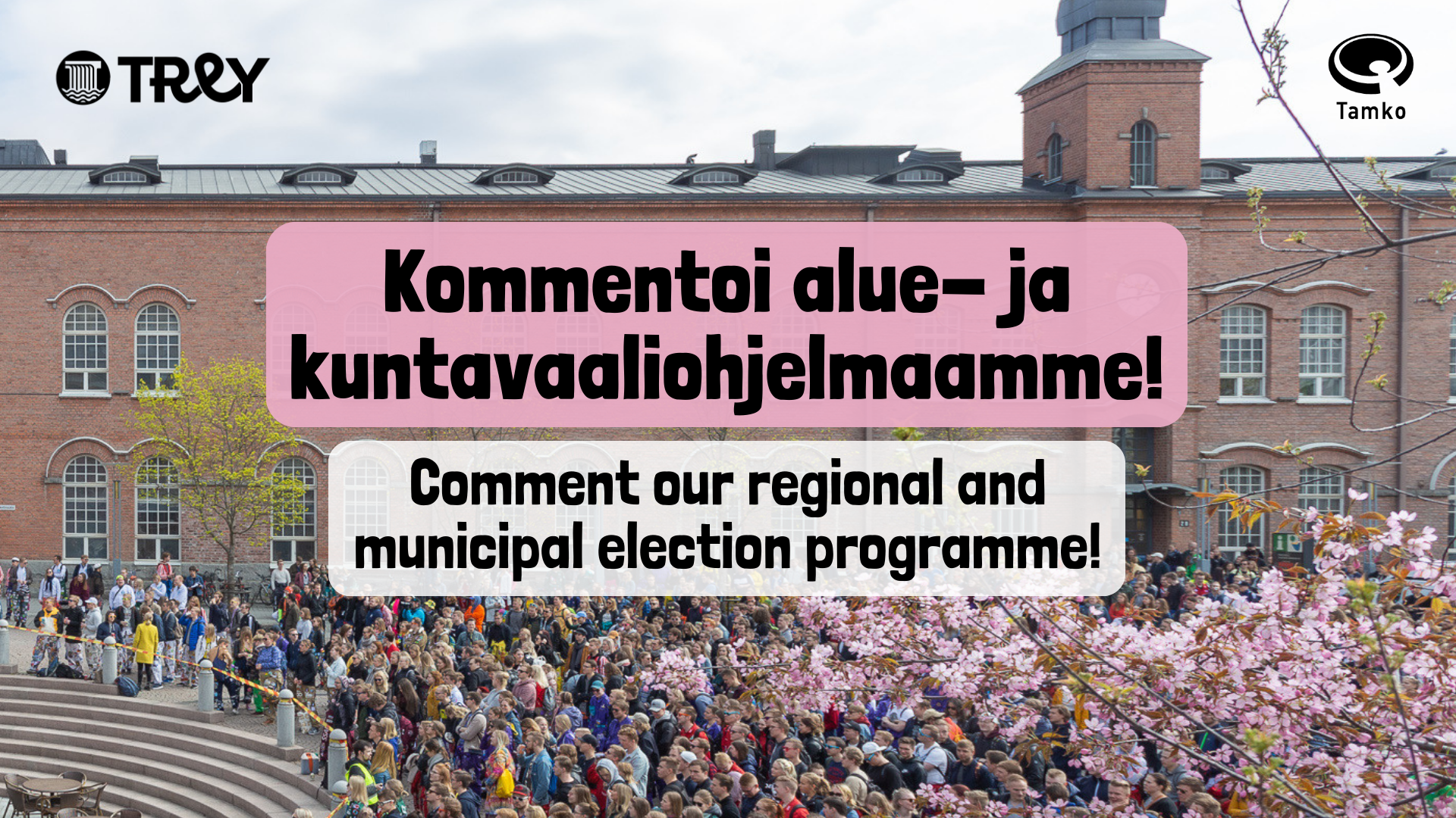 Kommentoi alue- ja kuntavaaliohjelmaamme!
