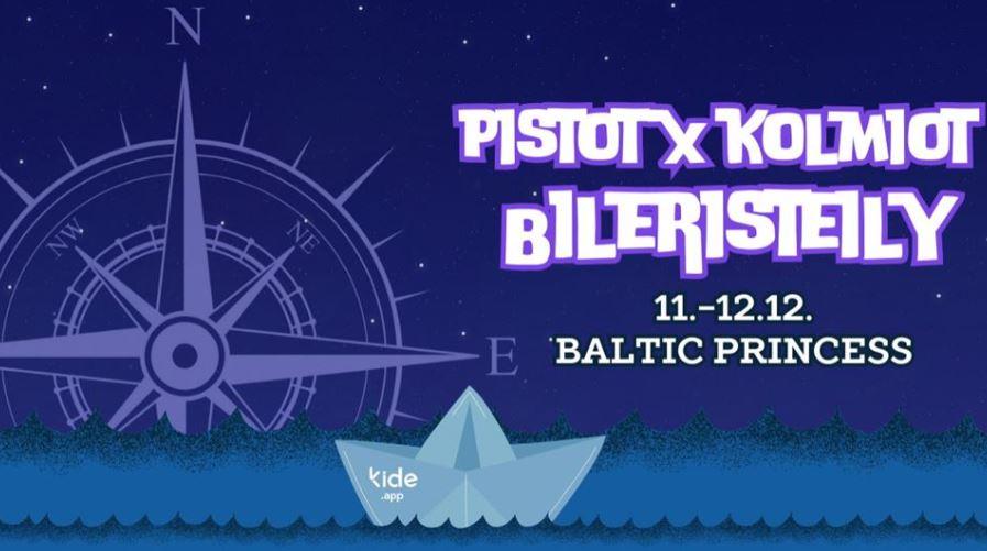 Pistot x kolmiot bileristeily 11.-12.12.24 Paperivene vedessä