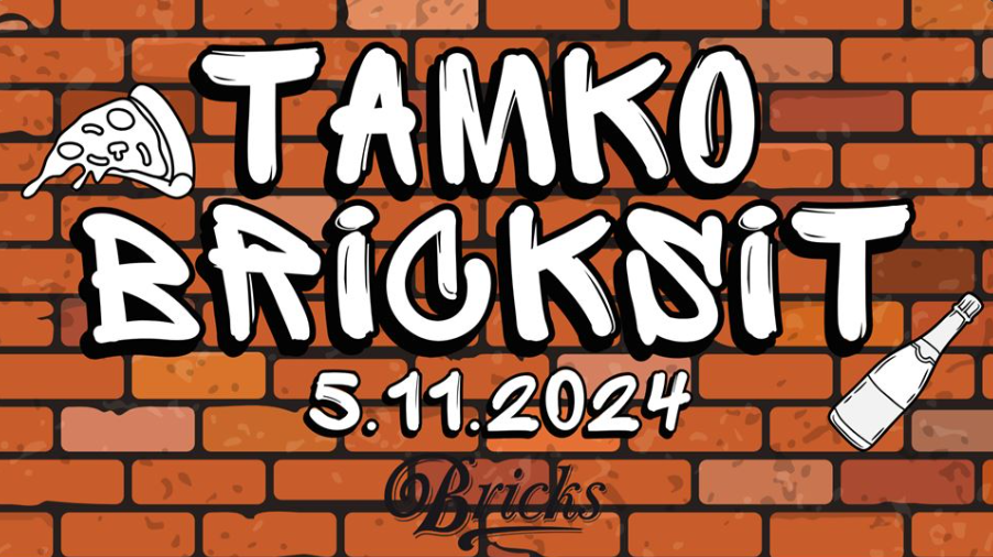 Tamko bricksit sitsit 5.11.2024 taustalla piirretty tiiliseinä