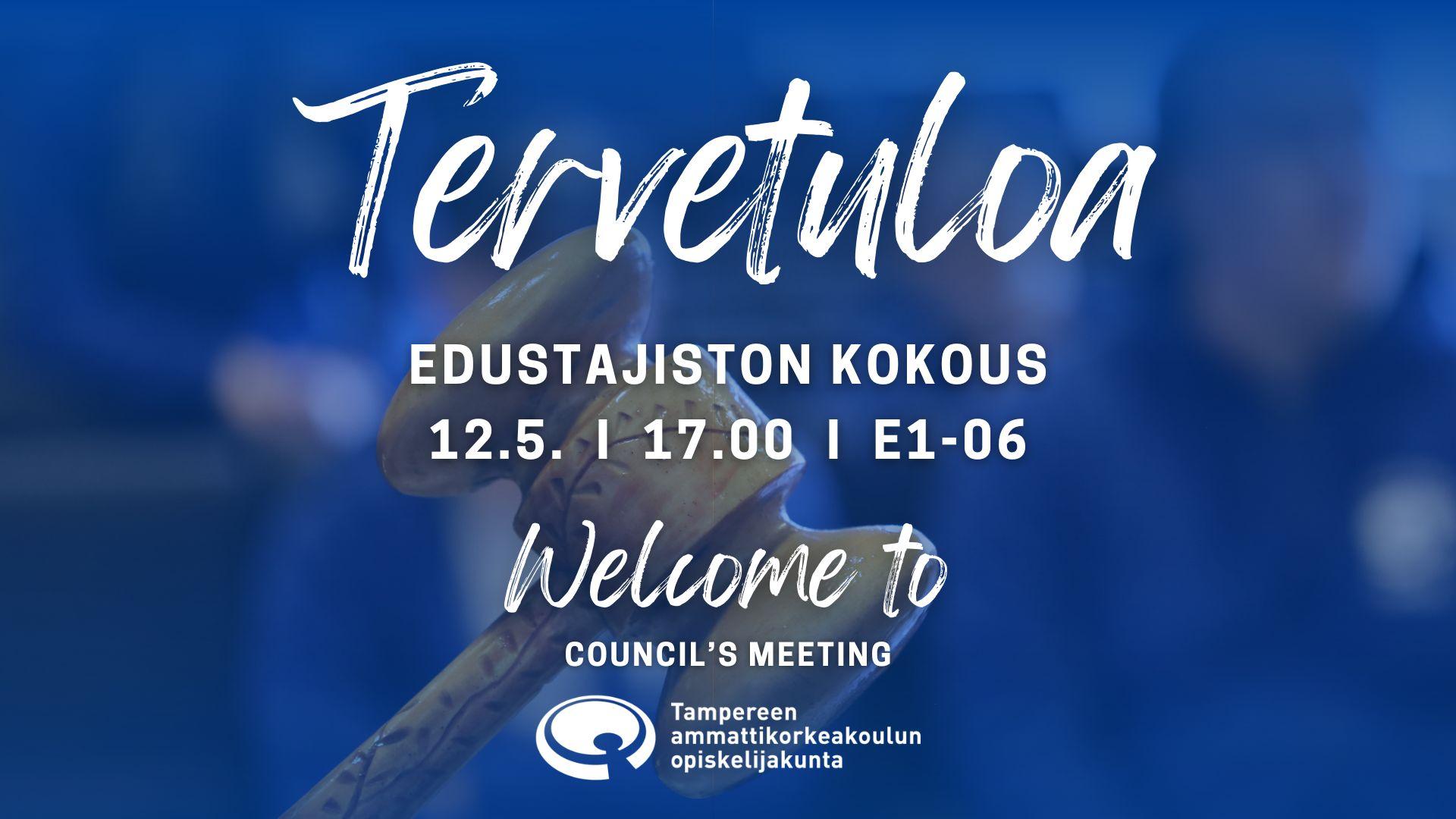 COUNCIL’S MEETING 12.5.
